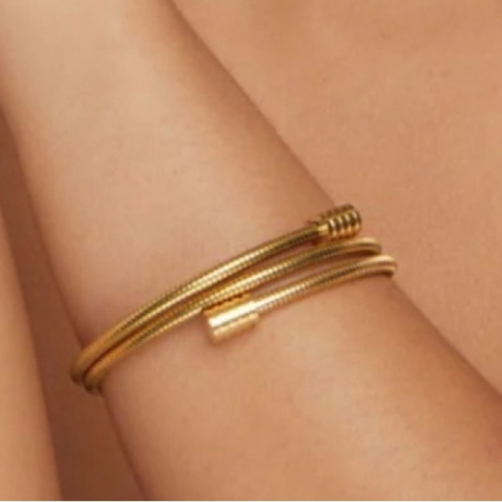 NEW Twisted Gold Bracelet